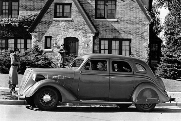 1936 Chrysler fender skirts #3