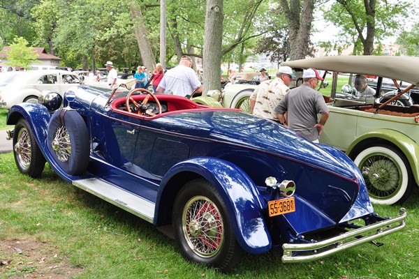 Peter Heydon 1927 Duesenberg X Boat Roadster LR | Mac's Motor City Garage