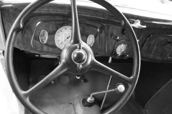 1934 Ford dash panel #5