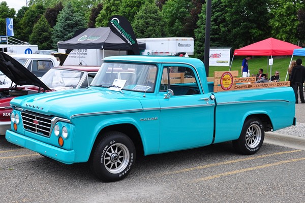 1963 Dodge D 100 Sweptline Pickup Dennis Kline Macs Motor City Garage 4585