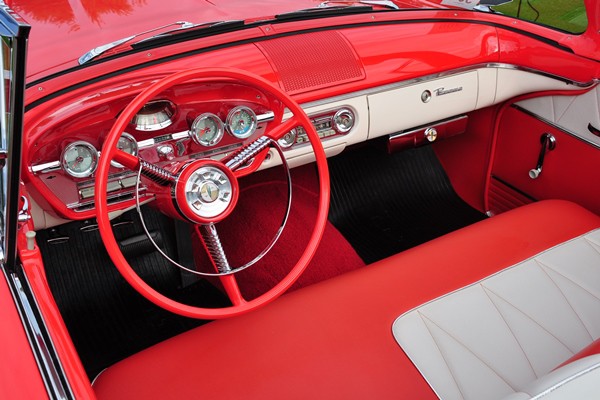 1958 Edsel Pacer Convertible Herb Wiese interior | Mac's Motor City Garage