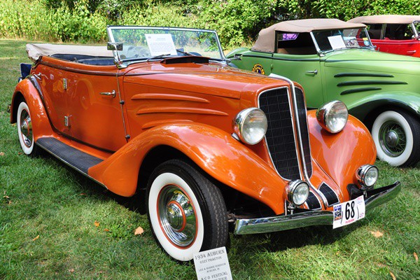 1934 Auburn 652Y Phaeton Lee and Bonnie Gorsuch | Mac's Motor City Garage