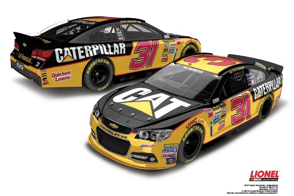 Ryan Newman 31 Caterpillar Chevrolet | Mac's Motor City Garage