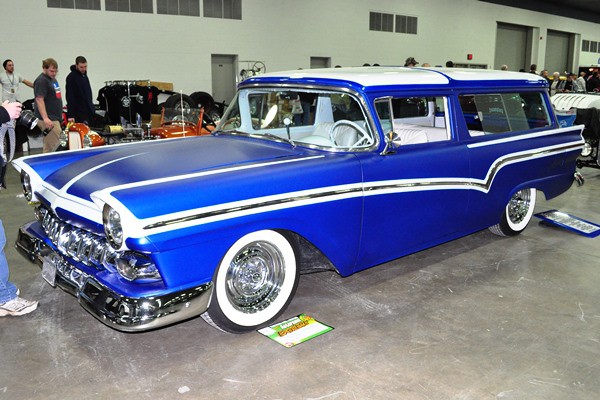 1957 Ford 2 door station wagon #9
