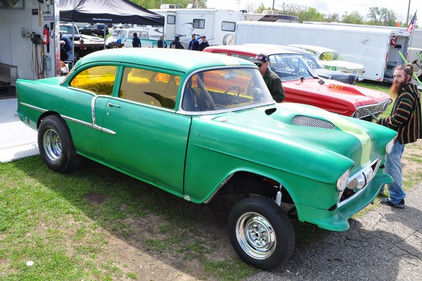 1955 Chevy Gasser Matt King | Mac's Motor City Garage