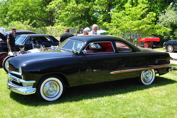 Barris 1950 chopped ford club coupe #10