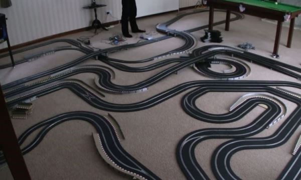 big scalextric track