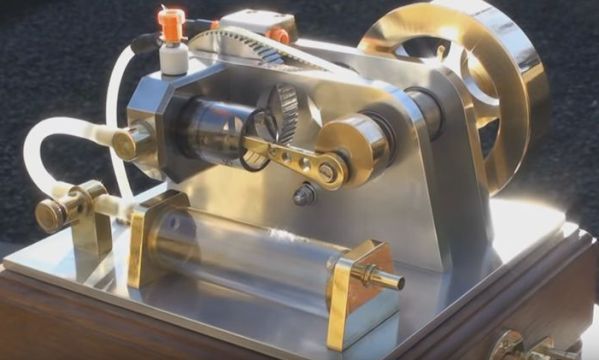 Video: Four-Stroke Engine with Glass Cylinder and Visible Combustion ...