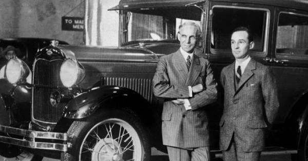 Video: Edsel And Henry Ford Unveil The 1928 Model A | Mac's Motor City  Garage