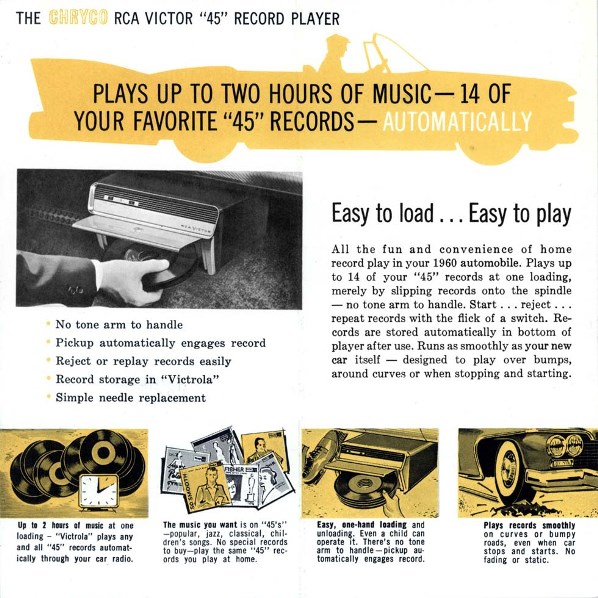 1956 Chrysler Highway Hi-Fi: A Record Player For Your Car | Mac's Motor ...